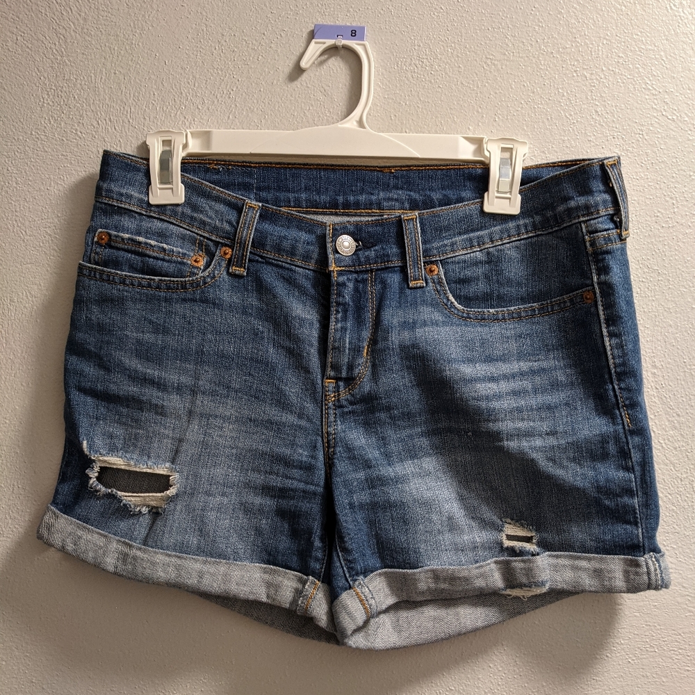 Levi Strauss women's midrise shorts